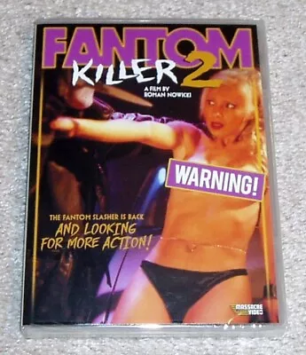 Fantom Killer 2 DVD Cult Horror SOV Massacre Video Grindhouse Exploitation NEW • $39.99