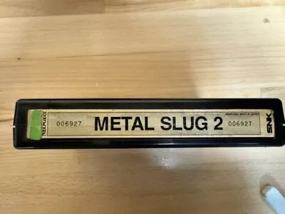 Metal Slug 2  SNK MVS  Neo Geo Cart Only - Authentic - Tested -Working • $119