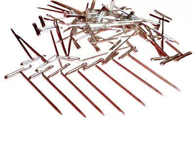 T-PINS 27mm LONG FOR MODELLING & CRAFTS X 50 PINS. • £5