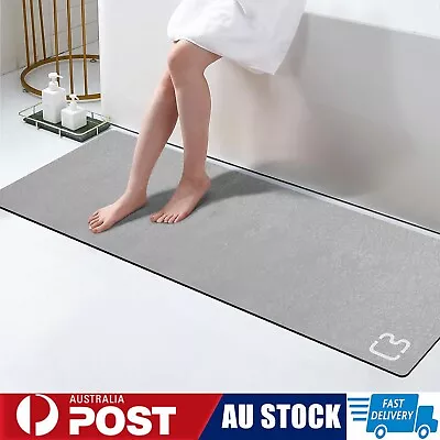 Absorbent Diatomaceous Earth Bath Stone Mat Non Slip Fast Drying Bathroom Shower • $36.99