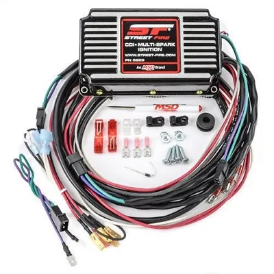MSD Street Fire Multi Spark Discharge Ignition Box Adjustable Rev Limiter • $235.95