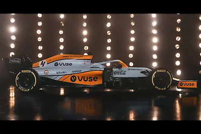 Formula 1 McLaren  Race Cars Car Lando Norris Poster • $20
