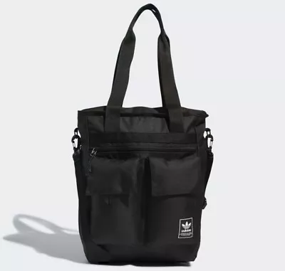 Adidas Originals Utility 2.0 Unisex Tote Gym Travel Bag Magic Black NWT 🔥 • $45.99