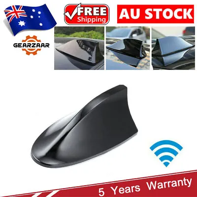 Universal Car Roof Aerial Radio AM/FM Signal Shark Fin Antenna Ariel Arial ABS • $12.29