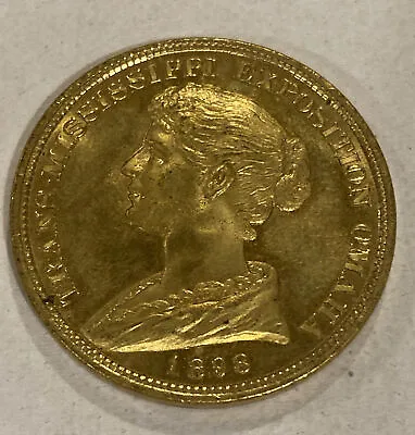 $950 • Buy 1898 USA Trans-Mississippi Exposition OMAHA So-Called-Dollar OLD Medal I91838