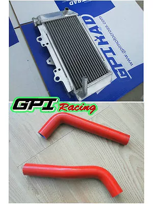 Aluminum Radiator +BLUE HOSE Yamaha YFZ450 YFZ 450 04 05 06 07 08 2004 2003 2005 • $77