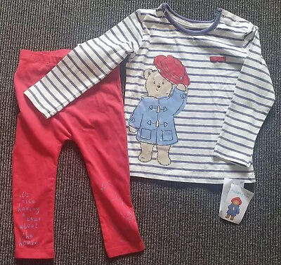 Bnwt Baby Boys Paddington 2 Piece Set Age 9-12 Months  • £11.99