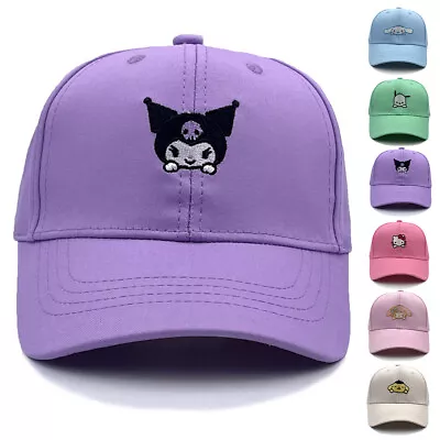 Sanrio Hello Kitty Kids Boys Girls Cartoon Baseball Cap Adjustable Sport Sun Hat • $14.65