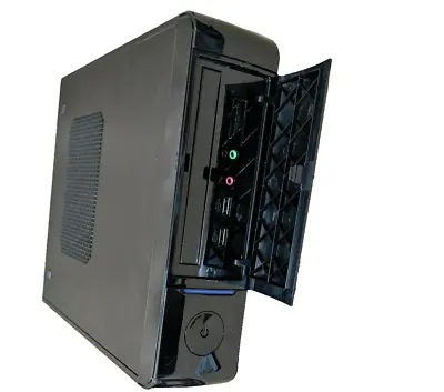 NEW Empty Linkworld DIY Black Mini-ITX Media Center HTPC Desktop/Tower PC Case • $25.99