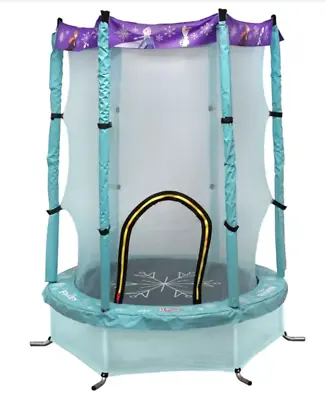 $59.99 • Buy NEW Wahu 4.5ft. Disney Frozen Trampoline W/ Net Surround RRP$90
