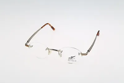 Robert Rudger 1980 174 27 HQ Titanium Vintage 90s Rimless Round Eyeglasses Frame • $245