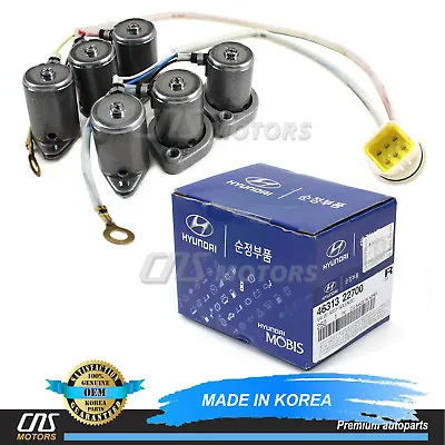 GENUINE Transmission Solenoid A4BF3 For 00-13 Accent Tiburon Rio Rio5 4631322700 • $169.72