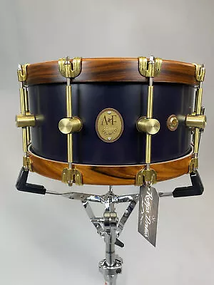 A&F 6.5x14  Teak/Maple Chandler Blue Club Snare Drum W/Rosewood Hoops • $1512.50