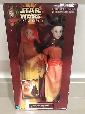$8.99 • Buy Vintage Star Wars 12  Inch Figure Doll Episode 1 Queen Amidala Hidden Majesty