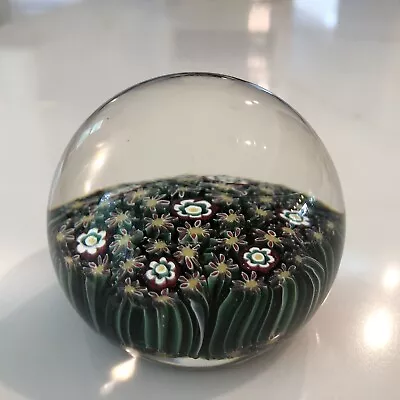 Magnificent Millefiori Glass By Murano Of Italy - Paper Weight/decorative • $20