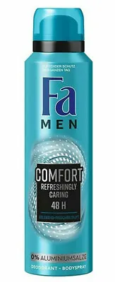 Fa Men Comfort Spray Deodorant (0% Aluminium Salts) - 150 Ml • $7.51