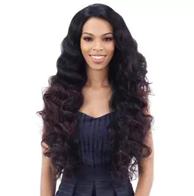 Freetress Synthetic Equal Invisible L Part Long Curly Hair Wig - Letty • £33.99