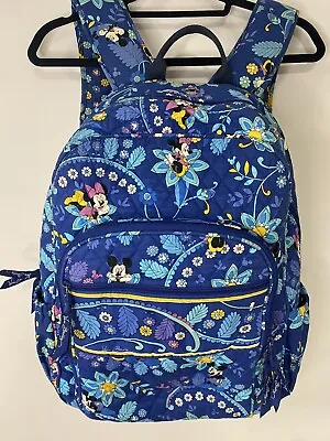 Vera Bradley Disney Iconic Backpack Mickey’s Whimsical Paisley With Change Purse • $70