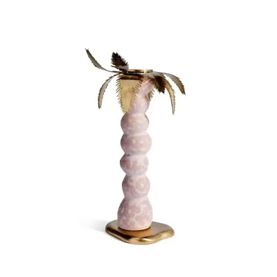 NEW L'Objet Haas Mojave Candlestick Pink Small 20x26cm • $660.23