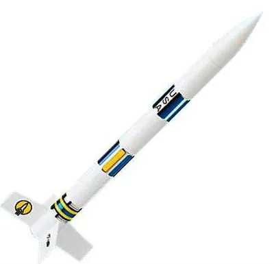 Estes Flying Model Rocket Kit Generic E2X Single Kit  EST 1764Bk • $10.99