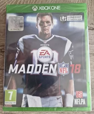 John MADDEN NFL 18 (Microsoft Xbox One) 2018 American Football GAME *NEW SEALED* • £8.79