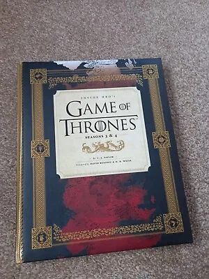 Inside HBO’s Game Of Thrones Season 3 And  4 By C. A. Taylor Hardback Book • £14.99