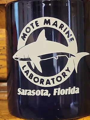 Mote Marine Laboratory Sarasota Florida Ceramic Souvenir Mug Black Shark • $6.99