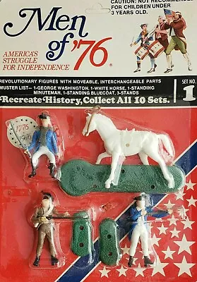 Men Of 76 Revolutionary War Figures Set 1  • $30