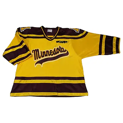 Vintage 90s Koronis Sports Apparel University Of Minnesota Hockey Jersey Mens S • $79.97