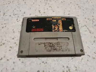 Mech Warrior Mechwarrior 3050 - (Cartridge) - Super Nintendo SNES - Free Post!   • $40.46