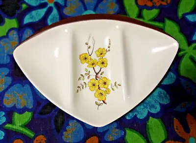 Carlton Ware MIMOSA Large 3 Sectioned Serving Dish 1950s As New • $35