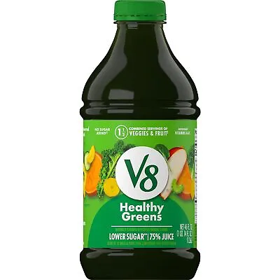 V8 Blends All Natural Healthy Greens Juice With Vitamins Lower Sugar 46 Fl Oz • $9.99