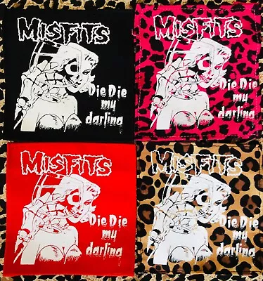 MISFITS Die Die My Darling (126) Punk Patch Horror Hard Core • £3.49
