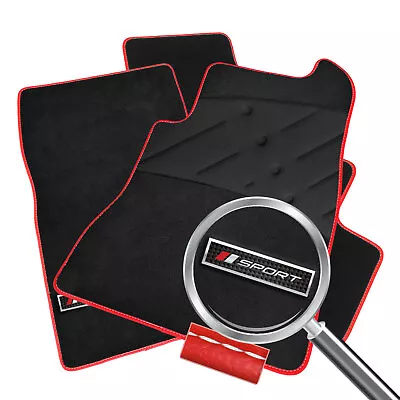 To Fit Jaguar XE Car Mats 2015+ In Black & Sport Logo • £37.98