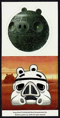 $10 • Buy Angry Birds Star Wars Stickers Set Of 10 Made By Sandy Lion (2012), Series 1