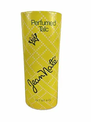 Vintage Jean Nate Perfumed Talc 4 Oz /113 G  New  Rare New Old Stock. Full. • $49