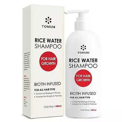 Advanced Rice Water Shampoo For Men And Women: Fosters Strong Healthy And Full • $35.18