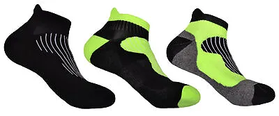 £3.65 • Buy Mens Running Socks Coolmax - Ankle & Arch Support, Lightweight