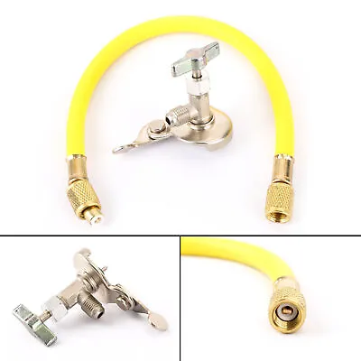 New Tool A/C R12 R22 Charging Recharge Hose Valve Kit Can Tap Tapper Dispenser • $10.22