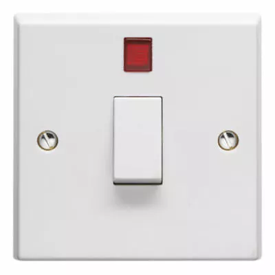 £5.15 • Buy Volex VX1060 Double Pole Switch With Neon - 20 Amp