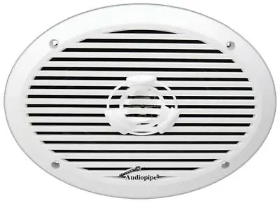 Audiopipe APSW6932 6x9  2-Way Marine Speaker 300W Max White OPEN BOX • $63.23