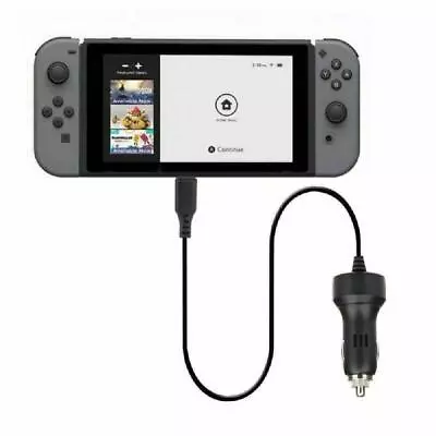 For Nintendo Switch High Speed Car Charger Power Adapter USB Type-C 6.6 FT Cable • $17.39