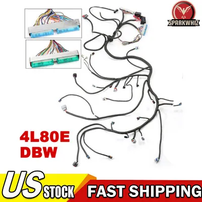 Engine 4L80E Standalone Wire Harness DBW For 03-07 LS LS3 Vortec 4.8/5.3/6.0L • $123.99