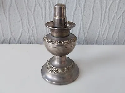 Old Silver Plate Ianthe Spring Loaded Candlestick Holder Metal Made In England • £10