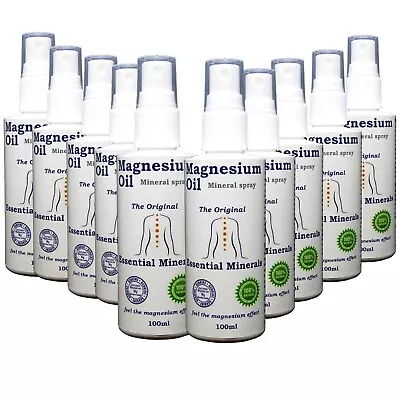 1-10 Bottles Ultra Max Strength Zechstein Magnesium Oil Spray Best Magnesium Oil • £9.95