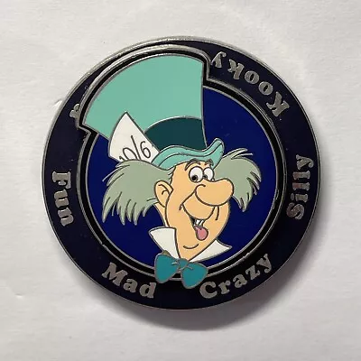 Disney Pin Mad Hatter Spinner Personality Alice In Wonderland 2016 • $18