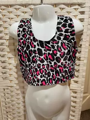 Assorted Ages Dancewear Animal Print Black Pink Gymnastics Leotards Dance Box 2 • £4.50