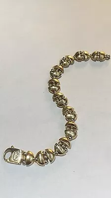 Vintage 14k Gold Bead Deco Style Bracelet  • $1500