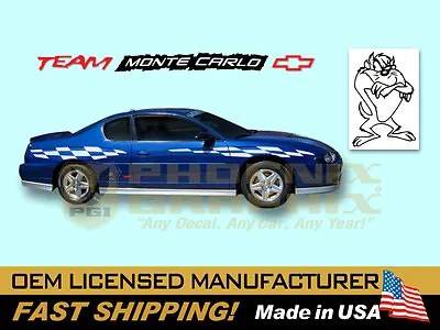 2000 2001 2002 2003 Monte Carlo SS Super Sport Decals Stripes Kit 2004 2005 2006 • $169