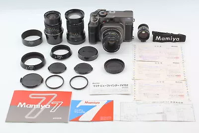 [MINT W/Viewfinder Hood] Mamiya 7 Camera N 65mm 80mm 150mm L Lenses From JAPAN • $4699.99
